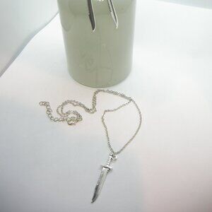 Knife Sword Earring and necklace sets for cosplay larp hunters tactical